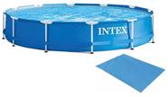 Piscina Intex 5000 litros estrutural STD com FORRO