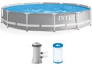 Piscina Intex Prism Frame 6503L Estrutural Com Filtro 127v