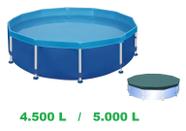 Piscina Mor 4500 Litros Estrutural Ferro Armação Standard Com CAPA Piscina Mor 4500 Litros Estrutural Ferro Armação Standard Com CAPA
