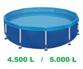 Piscina MOR 4500 Litros Piscina MOR 5000 Litros Estrutural Armação Ferro Standard