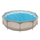 Piscina MOR 5200 Litros Estrutural Standard 305 cm x 76 cm estampa listrada Piscina MOR 5200 Litros Estrutural Standard 305 cm x 76 cm estampa listrada