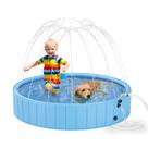 Piscina para cães YSJILIDE 2 em 1 Piscina de irrigação para cães grandes 48 cm