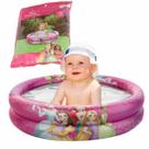 Piscina Princesas Disney Inflável Infantil 70 Litros Original Etitoys, Suporta Bebês Até 20Kg