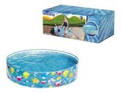 Piscina Redonda Infantil Férias Verão Rígida 435l Premium