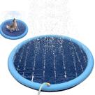 Piscina Tapete Infantil Criança Pet Chafariz Inflavel Agua Verao Sol Dias Quentes Jardim Praia Quintal Area Externa