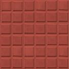 Piso 36 Dados Vermelho Hidráulico 30x30cm com 5 Peças 0,45m2 para Calçadas Artesanal