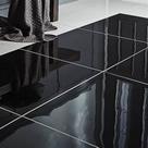 Piso adesivo para box de Banheiro Porcelanato adesivo alto brilho - impermeável - 1 m2 -