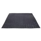 Piso de Borracha Placa Moeda Para Banheiro Escadas e Academia Antiderrapante 50 x 50cm