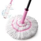 Piso de microfibra autotorcido Twist Mop KeFanta, alça de 146 cm