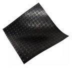 Piso de Moeda de Borracha 50x50cm - Preto