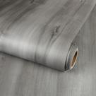 Piso Dureidos Peel and Stick Vinyl Wood Grain 38,8 pés quadrados cinza