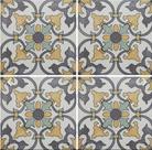 Piso em porcelana hidráulica colonial 20x20 cm - kit com 15 peças Piso em porcelana hidráulica colonial 20x20 cm - kit com 15 peças