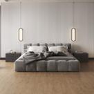 Piso Laminado Clicado Régua Max Elegance 0,7mm Eucatex Claire Oak