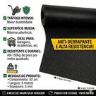 Piso Moeda Preto 3 Metros Comp X 50cm Largura Bolinha Borracha Pets Academia