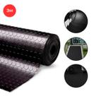Piso Moeda Preto 3 Metros Comp X 50cm Largura Bolinha Borracha Pets Academia