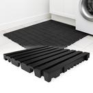 Piso Plastico Estrado Pallet Antiderrapante Vazado 50x50cm Para Areas Molhadas Banheiro Lavanderia
