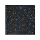 Piso Rolo Impact Roll Azul Estrelado 5MM Largura 1 Metro Aubicon
