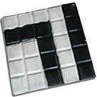 Piso Santo André 20x20cm Amarrado Com 20 Peças 0,80m² - Artesanal Piso 20x20 Santo Andre Am20pcs 0,80m2 Artesanal