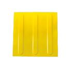 Piso Tátil 10 Unidades 25 X 25 Direcional Amarelo Pvc - Wrs
