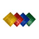 Piso Tátil Classic Alerta Pvc 25x25cm - 10 Peças