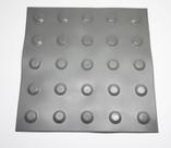 Piso Tátil PVC 25 X 25 cm Alerta - 10 Peças