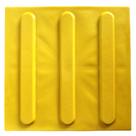 Piso Tátil PVC Argamassado Direcional - Argatátil 10mm - 10Peças