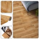 Piso Vinil 0,7mm PVC em Manta Imita o Madeirado Rolo 1x14mt