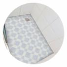 Piso vinil antiderrapante para box Ladrilho Azul Envelhecido - 1,20 x 0,80 metros