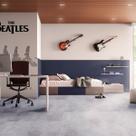 Piso Vinilico Colado Placa Sofisticato 5,02m2 - Lunar