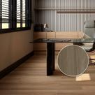Piso Vinilico Colado Régua 4,34m2 - Marrom