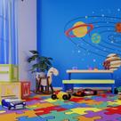 Piso Vinílico Em Manta Pvc 2,5mm Antiderrapante 20 Metros Quadrados Ambiente Infantil Quarto Brinquedoteca Kids