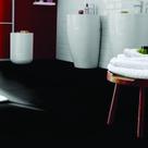 Piso Vinilico PVC Cores, Branco, Preto e Dama 0,70mm 0,5x2mt
