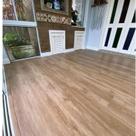 Piso Vinílico Spc Clicado Régua 122X22,8cm 2,781m² Graddus Marrom Médio Avermelhado