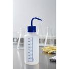 Pisseta Plástica 500ml Bico Curvo Lab/Cozinha