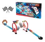 Pista Carrinho Fricção Looping Spin Alta Velocidade Radical Pista Carrinho Fricção Looping Spin Alta Velocidade Radical