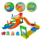 Pista Carrinhos Corrida Brinquedo Infantil Criança Presente