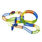 Pista Colorida Led Looping 360º Com Carro 51 pecas Art Brink
