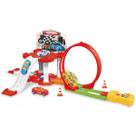 Pista com looping de carrinho para montar com acessorios - homeplay