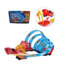 Pista Corrida Grande Hot Well 4 Loop 360 C/ Carrinho Incluso