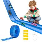 Pista de Autos de Carrera Pakoo 4,5 m con Ventosas Flexibles para Niños