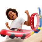 Pista de Carrinho Looping 360 Com Lançador Tipo Hotwheels com Saída Reversa