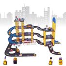 Pista De Carrinhos De Construção Brinquedo Infantil Corrida