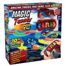 Pista de carros de corrida Intel Magic Tracks RC com pista de corrida de 10 pés