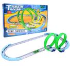 Pista de Corrida Duplo Loopping 360 Radical Carrinho Castela
