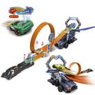 Pista De Corrida Looping 360 Radical De Carrinhos Policia