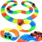Pista De Corrida P/ Montar 56 Peças 70cm Extensível Flexivel C/ Carrinho A Pilha Brinquedo Infantil