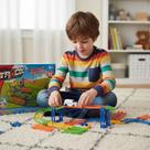Pista De Corrida Track Racing 69 Peças Com Carrinho Colorido