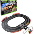 Pista de Corrida Turbo Autorama Radical de Brinquedo Com 2 Carrinhos de Controle Remoto