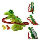 Pista De Dinossauros Com Som E Luz Túnel Escorregador Dino