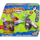 Pista de Skate Arcade Hot Wheels Tênis Roxo HGT91B - Mattel